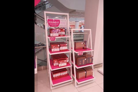 Debenhams on Oxford Street has made a big deal of Valentine’s Day.